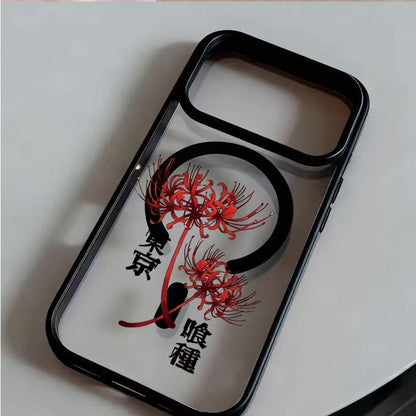 Tokyo ghoul flower phone case