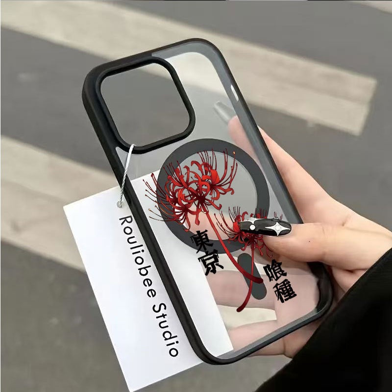 Tokyo ghoul flower phone case