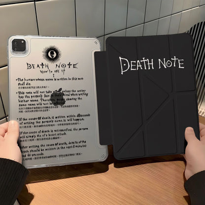 Death note iPad case